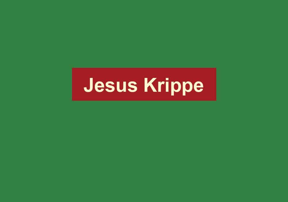 jesus krippe