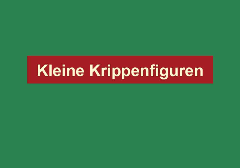 kleine krippenfiguren