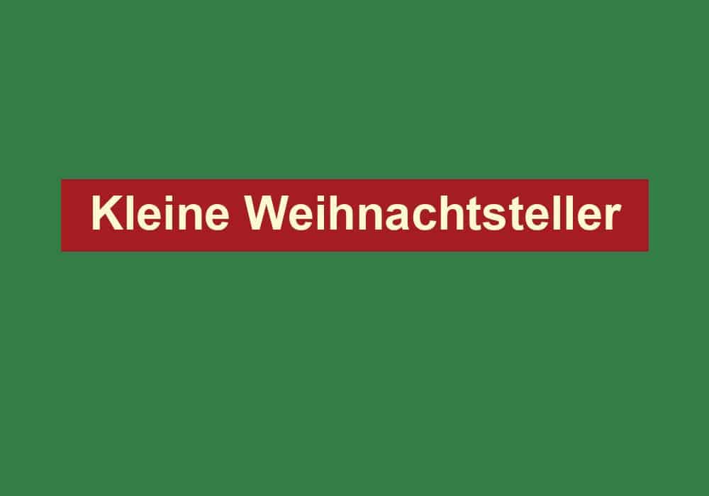 kleine weihnachtsteller
