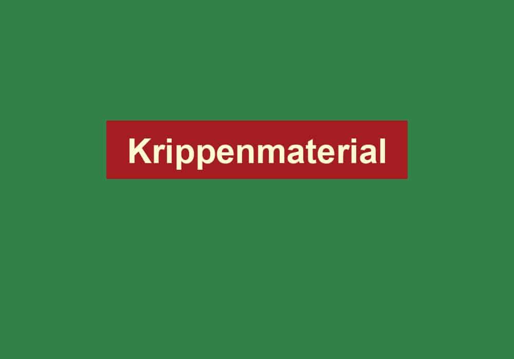 krippenmaterial
