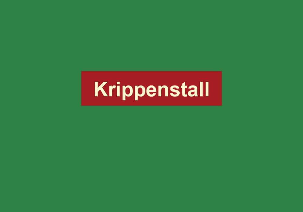krippenstall