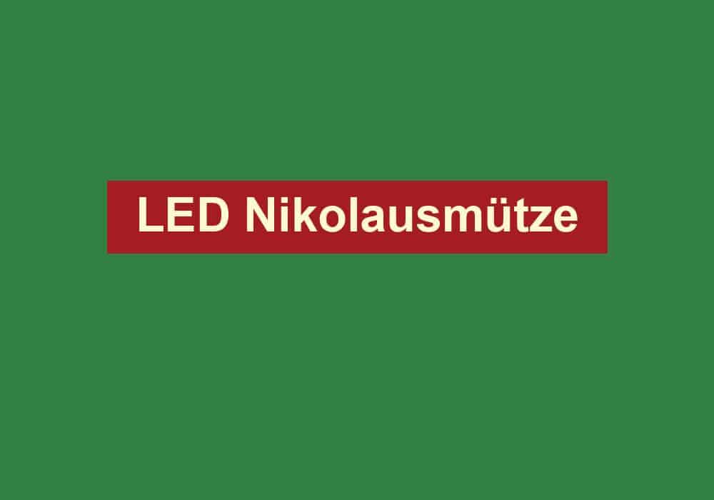 led nikolausmuetze