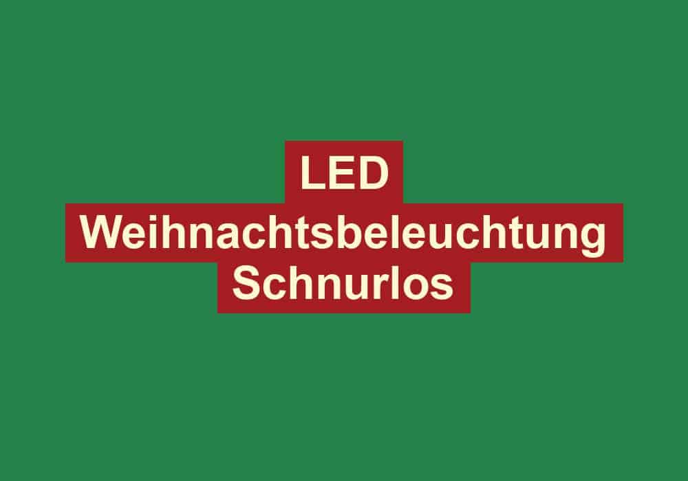 led weihnachtsbeleuchtung schnurlos 2
