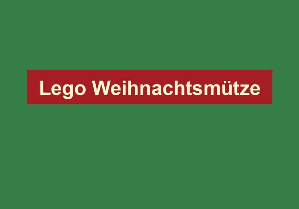 lego weihnachtsmuetze