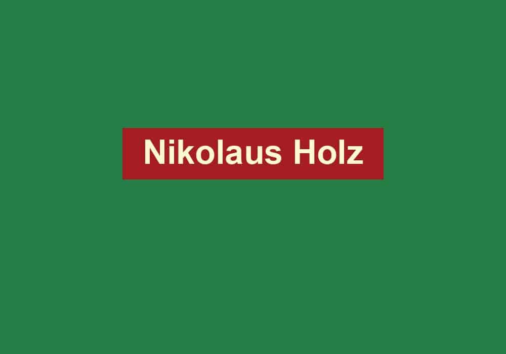 nikolaus holz