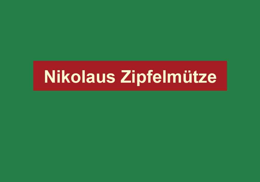 nikolaus zipfelmuetze
