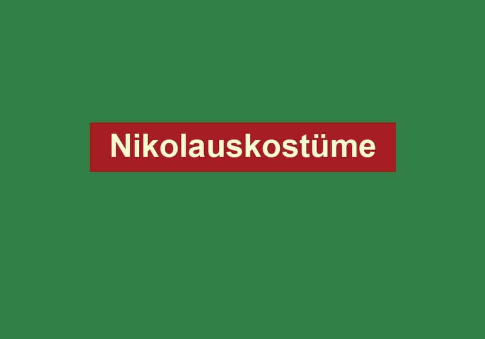 nikolauskostueme