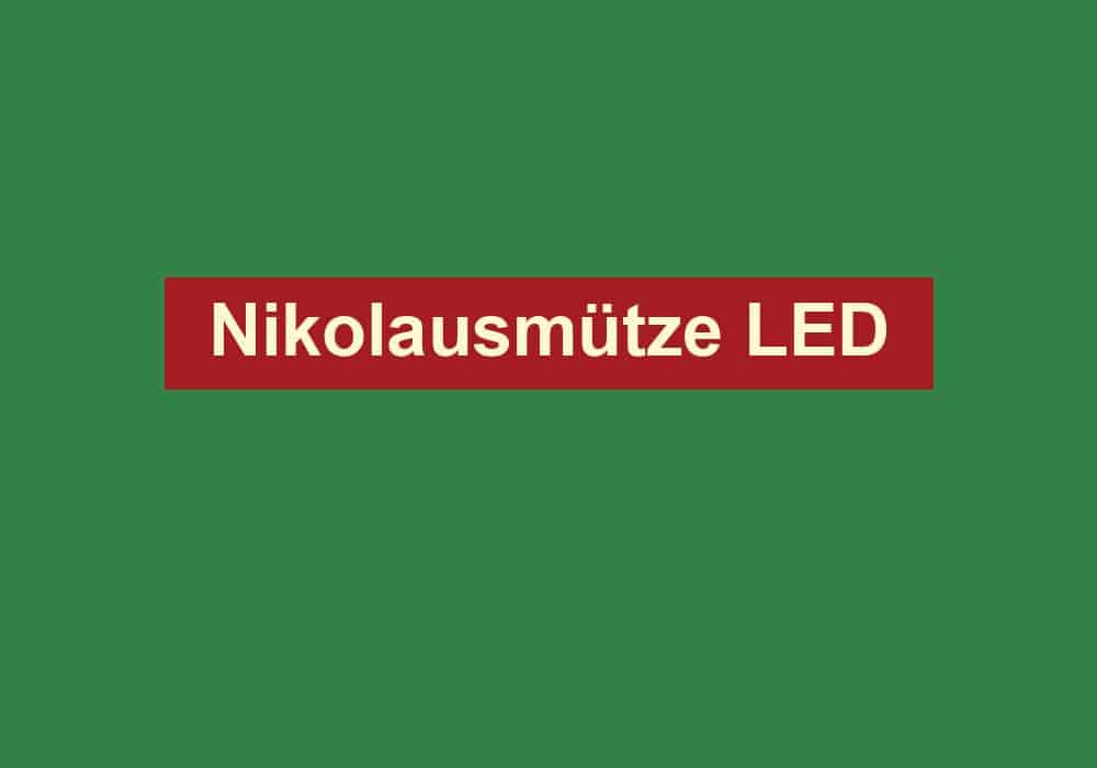 nikolausmuetze led