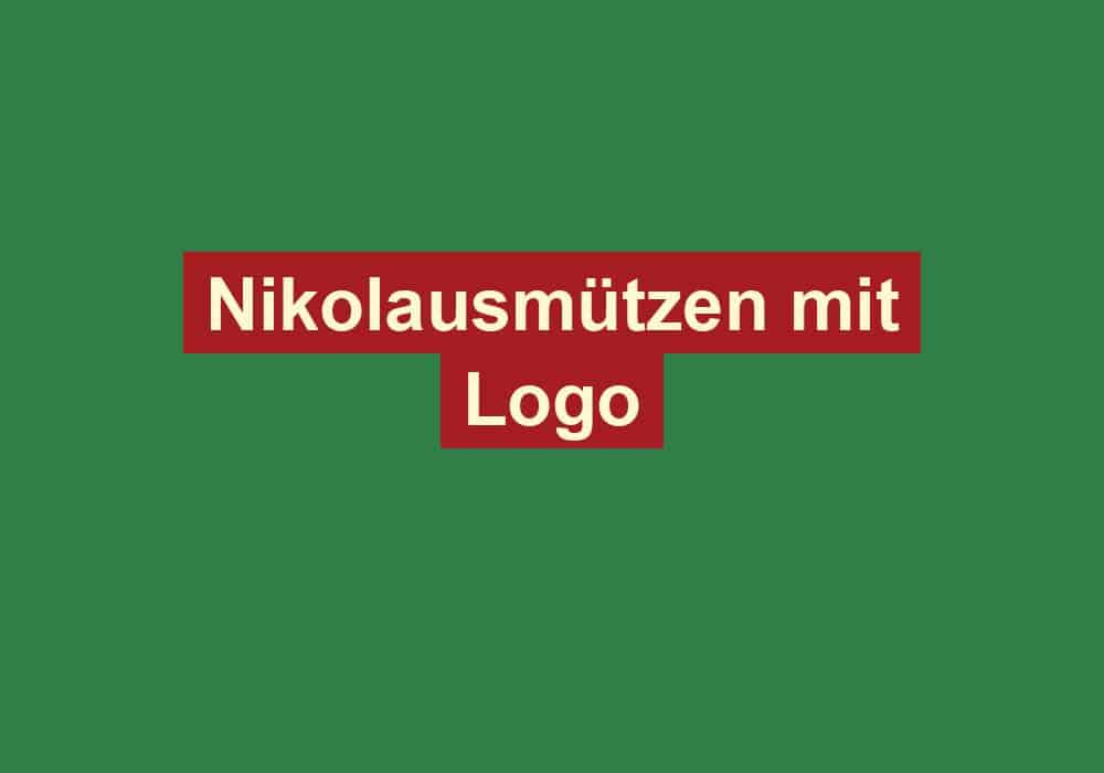 nikolausmuetzen mit logo