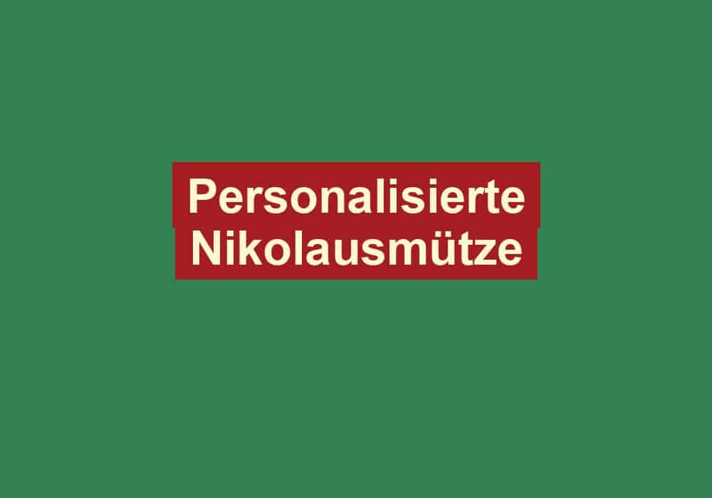 personalisierte nikolausmuetze