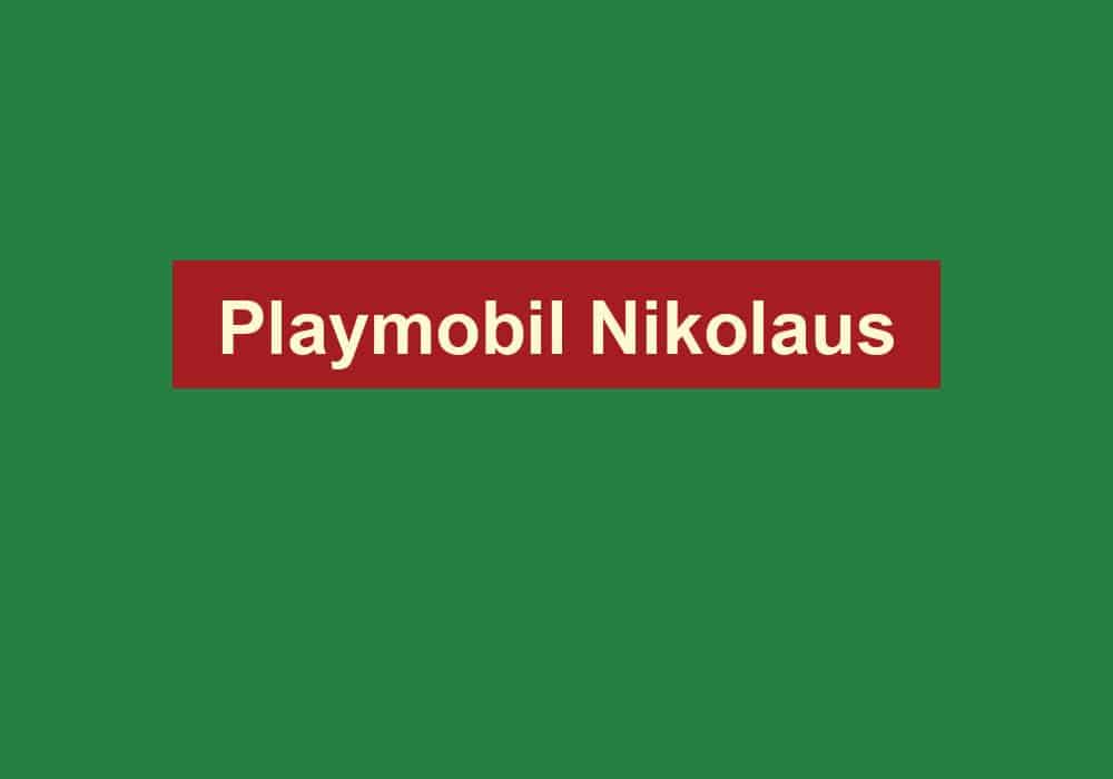 playmobil nikolaus