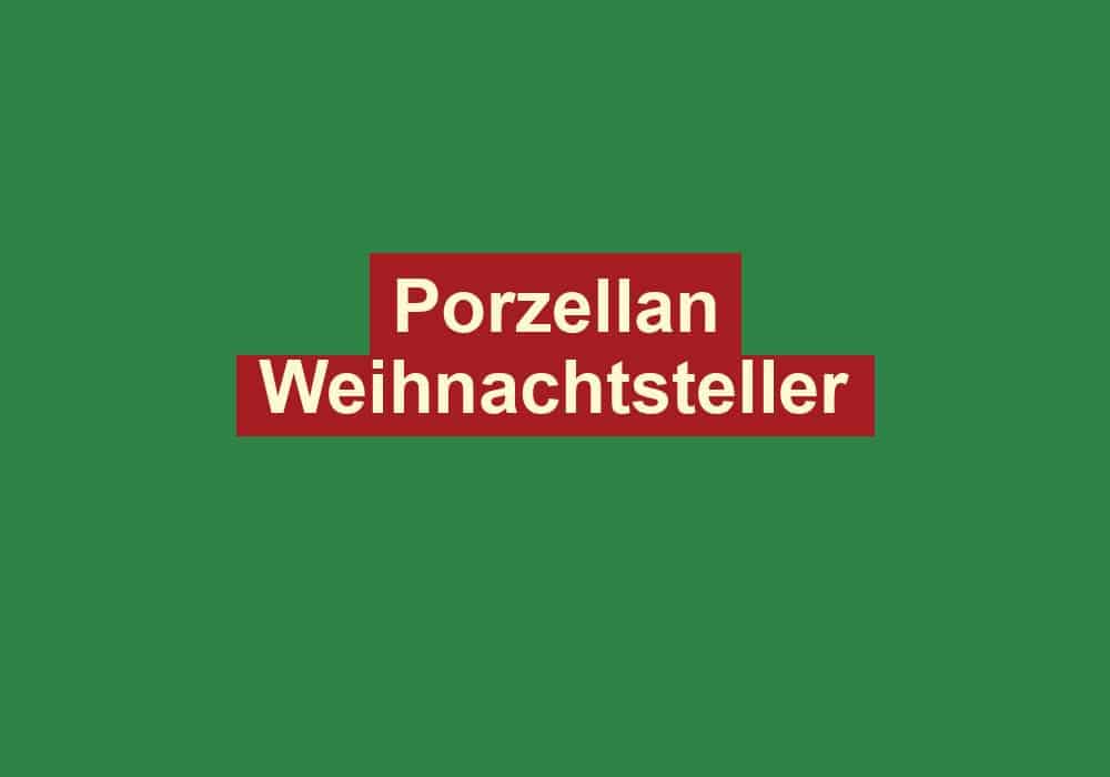porzellan weihnachtsteller