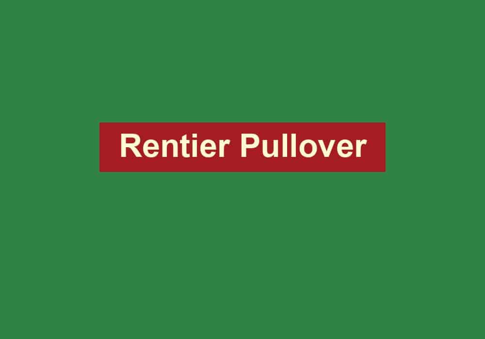 rentier pullover