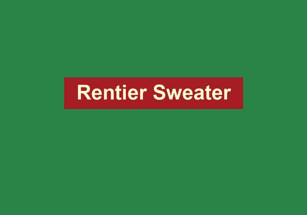 rentier sweater
