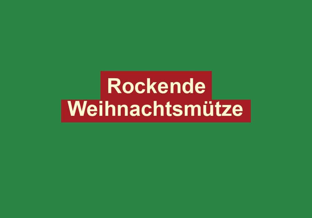 rockende weihnachtsmuetze