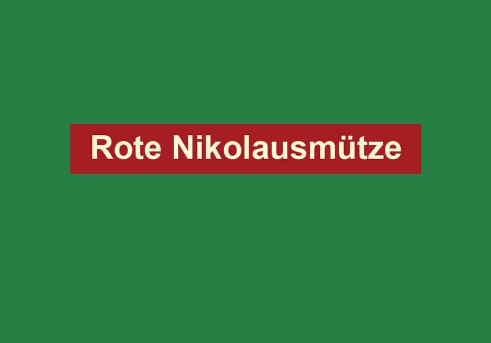 rote nikolausmuetze