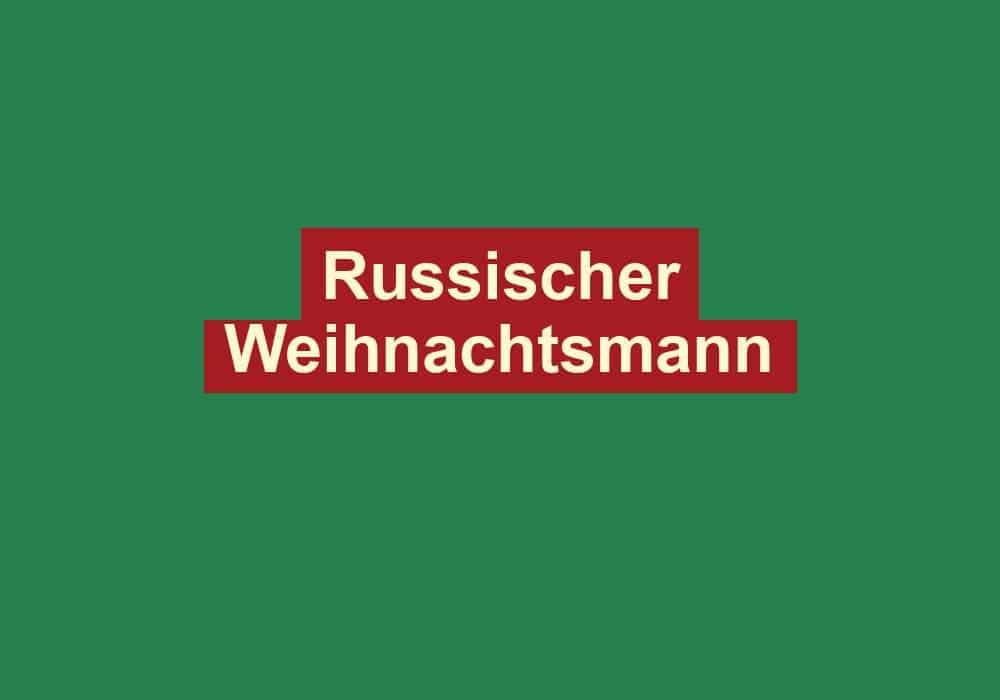 russischer weihnachtsmann