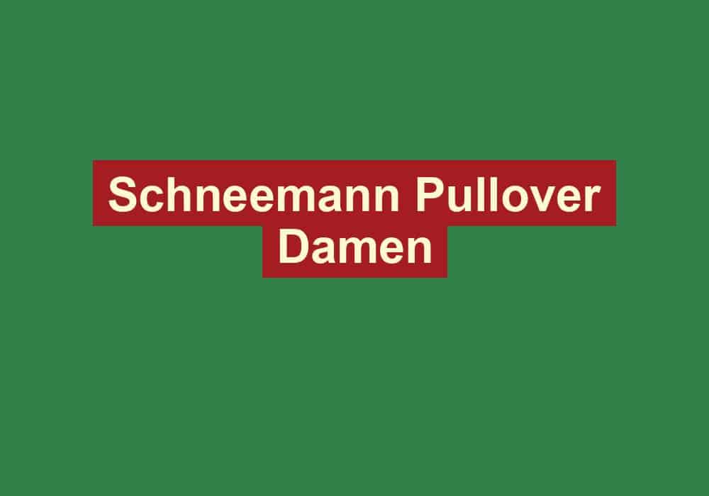 schneemann pullover damen