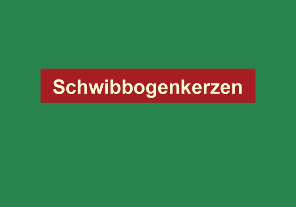 schwibbogenkerzen