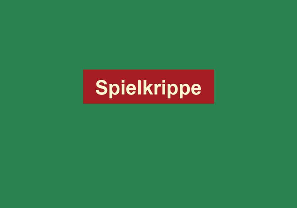 spielkrippe