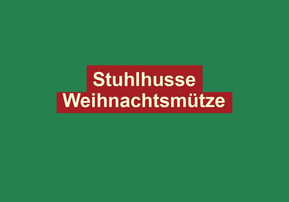 stuhlhusse weihnachtsmuetze