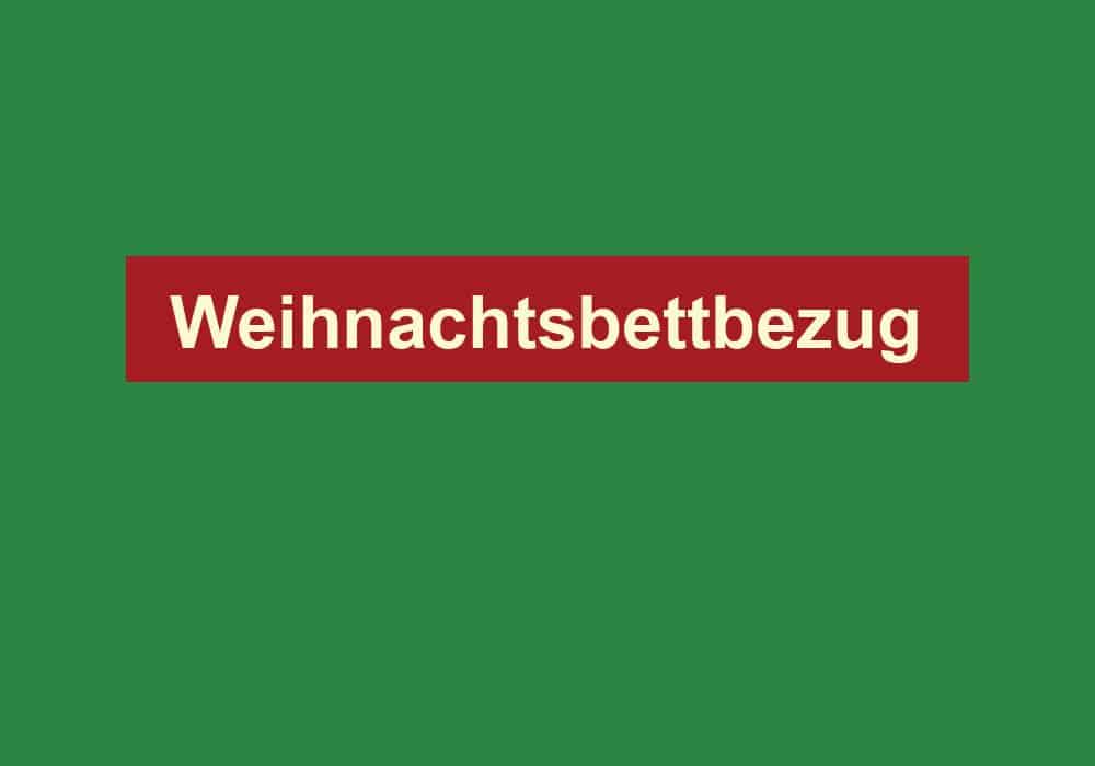 weihnachtsbettbezug