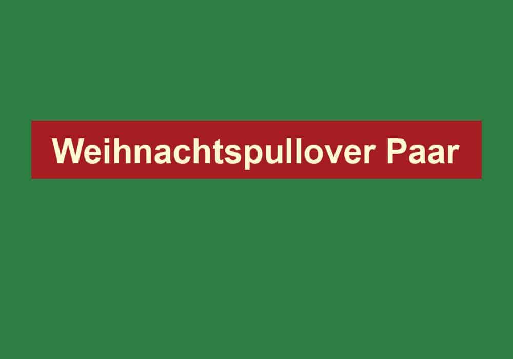 weihnachtspullover paar 2