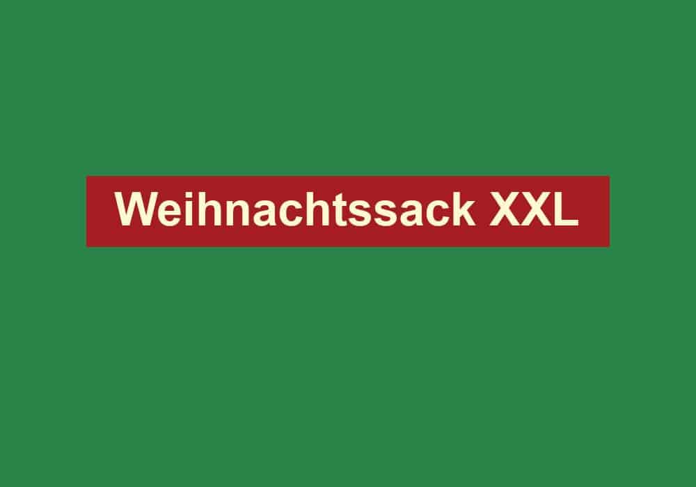 weihnachtssack