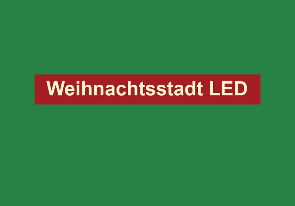 weihnachtsstadt led
