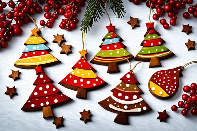 Baumschmuck aus Holz