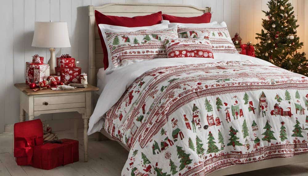 Bettwäsche Weihnachten in der Größe 200X200
