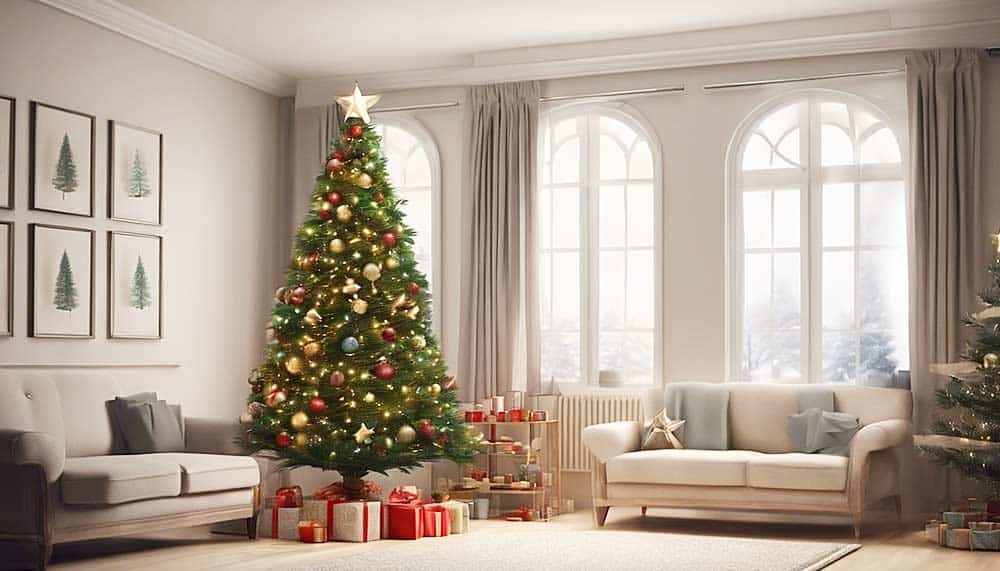 Geschmückter Weihnachtsbaum (NF)