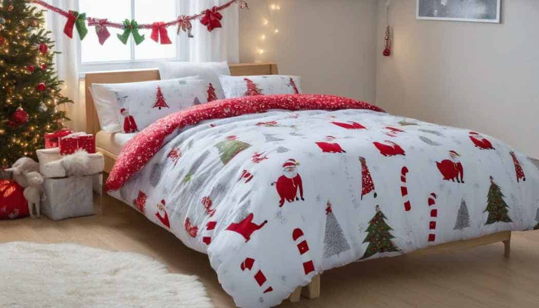 Bettwäsche 140×200 mit Weihnachtsmotiv (NF)