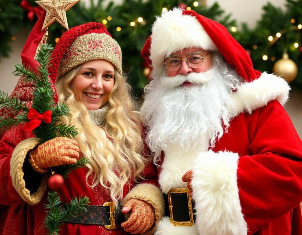 Christkind und Weihnachtsmann (NF)